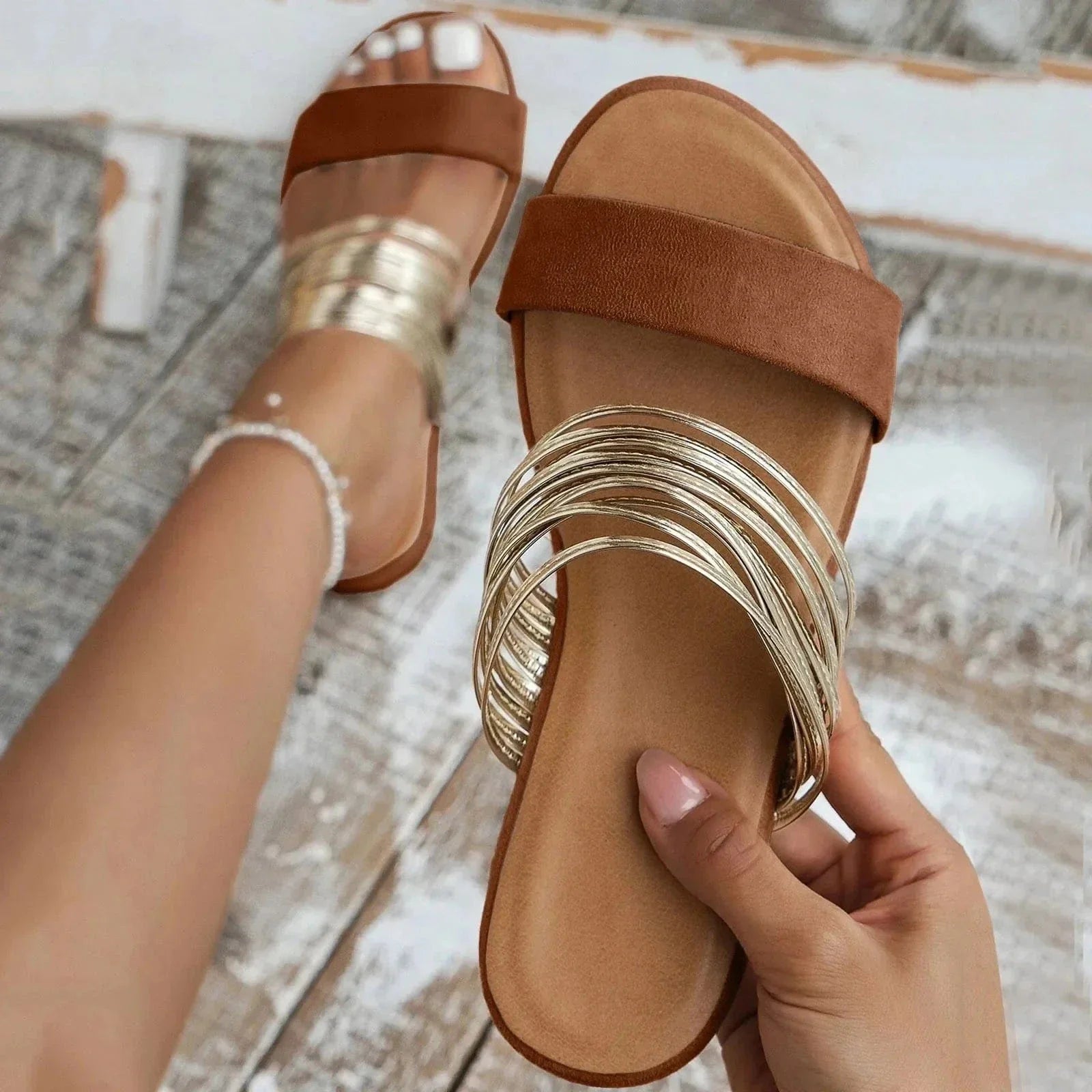 Emma | Orthopaedic Casual Slip-On Supportive Sandals