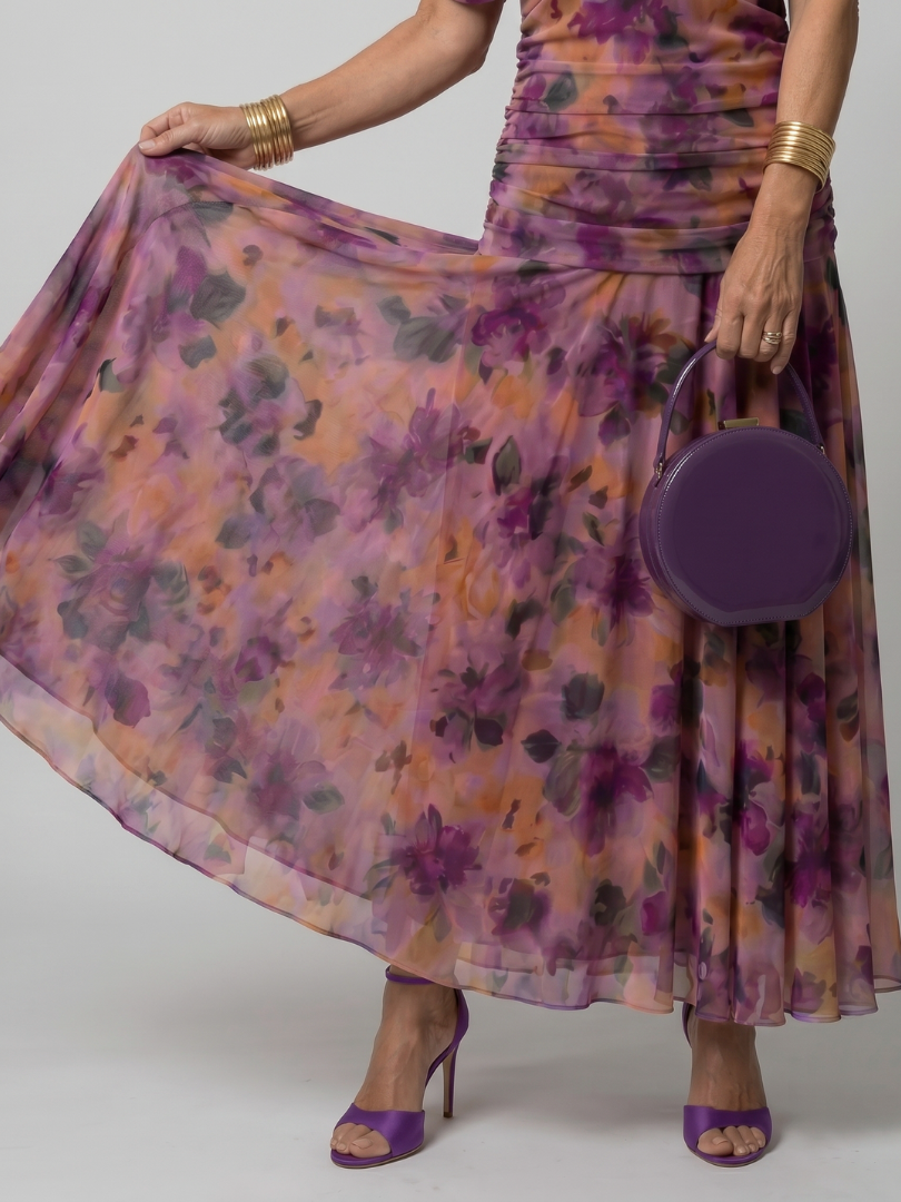 Adelaide | Women's Draped Wedding Guest Maxi Dress