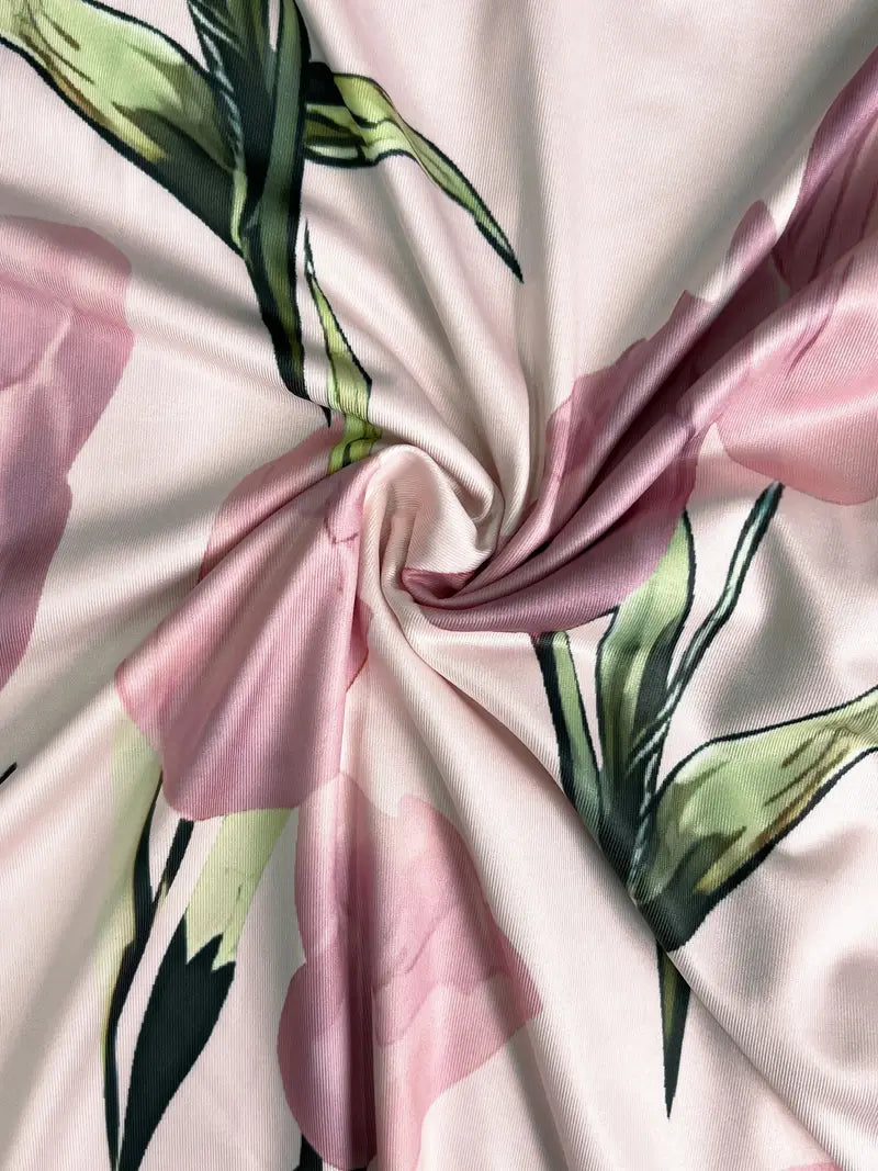Amelia | Lightweight Floral Occasion Fit Tailored Maxi Dress Set