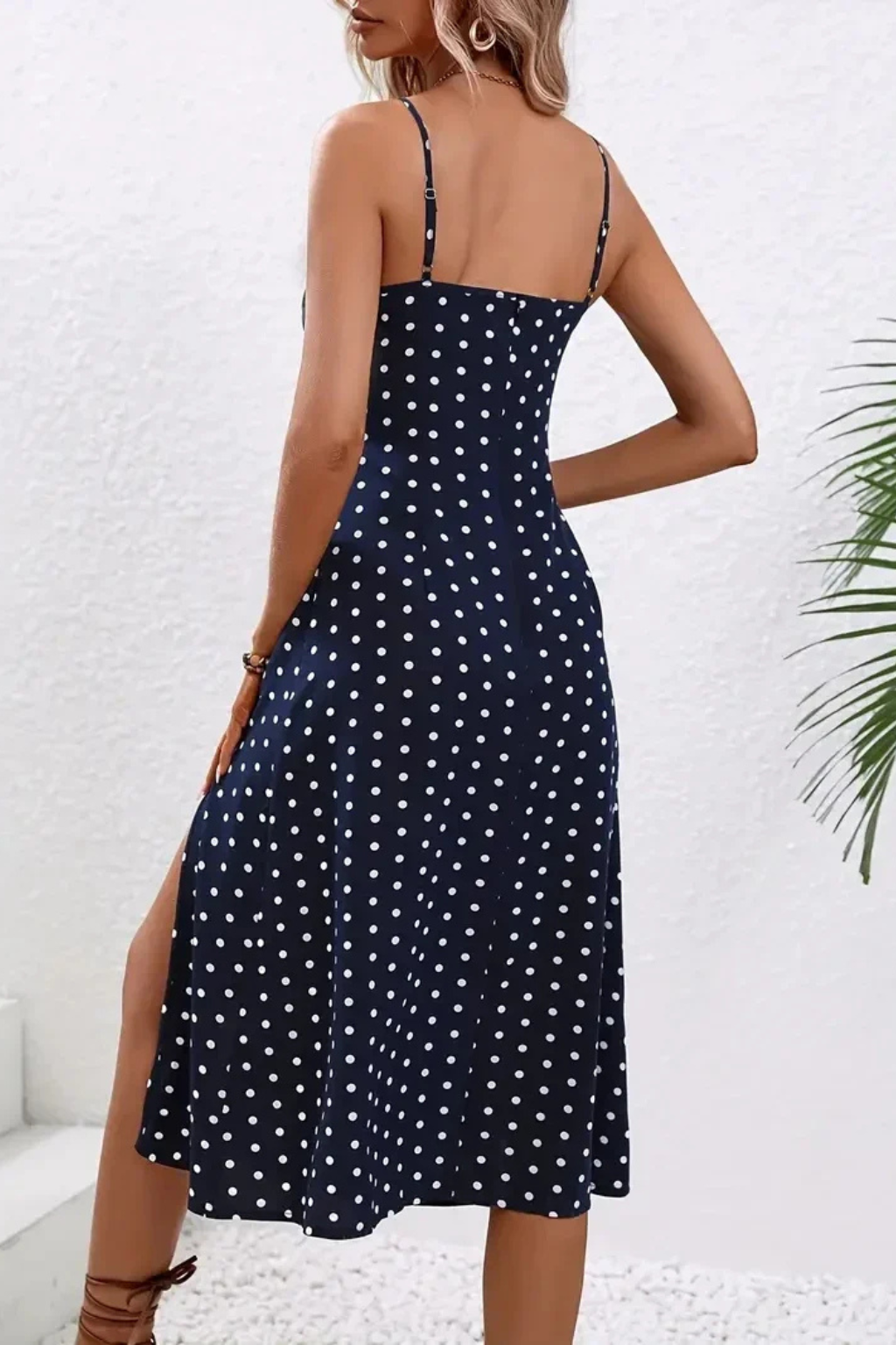 Women's Midi Dress – Lightweight Woven Slim Fit Formal Summer | Charlotte 8