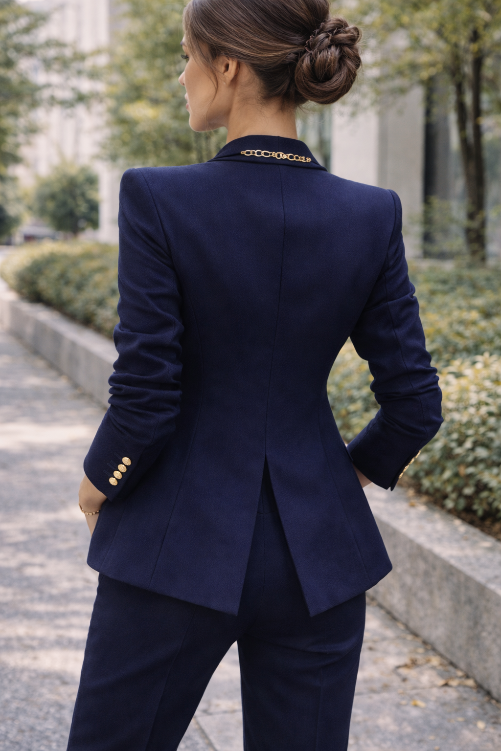 Lily | Double Breasted Tailored Smart Fit Structured Blazer
