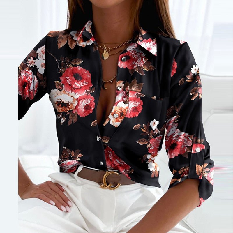 Emma | Classic Collared Tailored Fit Shirt for Work and Casual