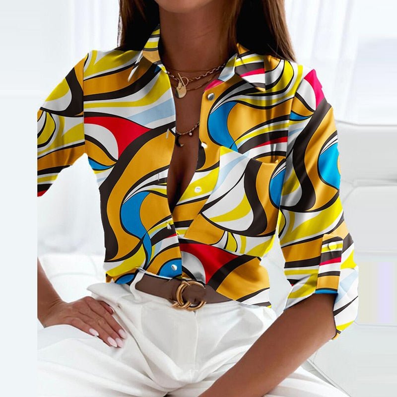 Emma | Classic Collared Tailored Fit Shirt for Work and Casual