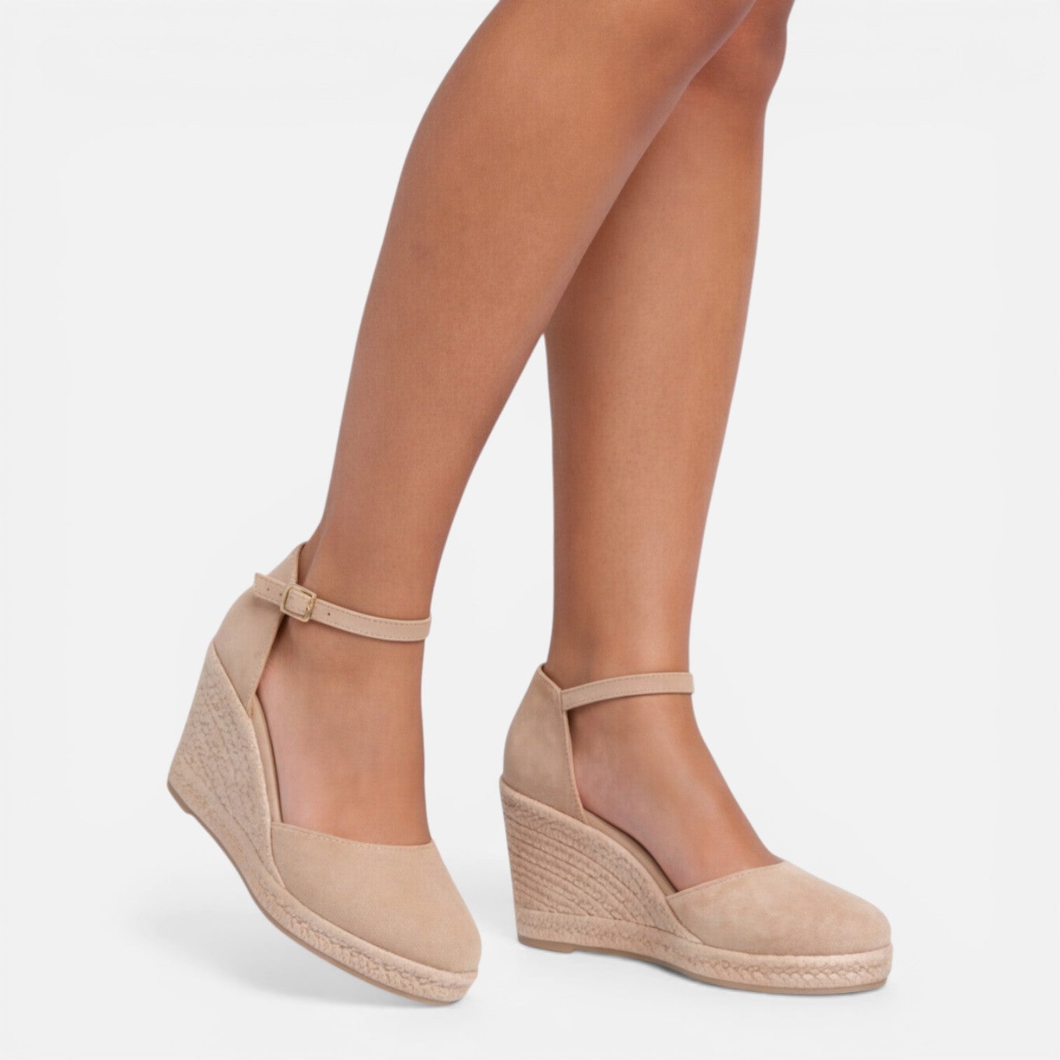 Sophie | Wedge Sandals Summer Casual Closed Toe Ankle Strap