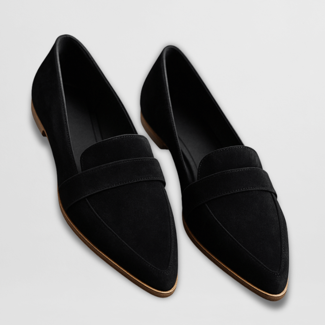 Women's Loafers – Goat Suede Pointed Slip-On Casual | Beatrice 3