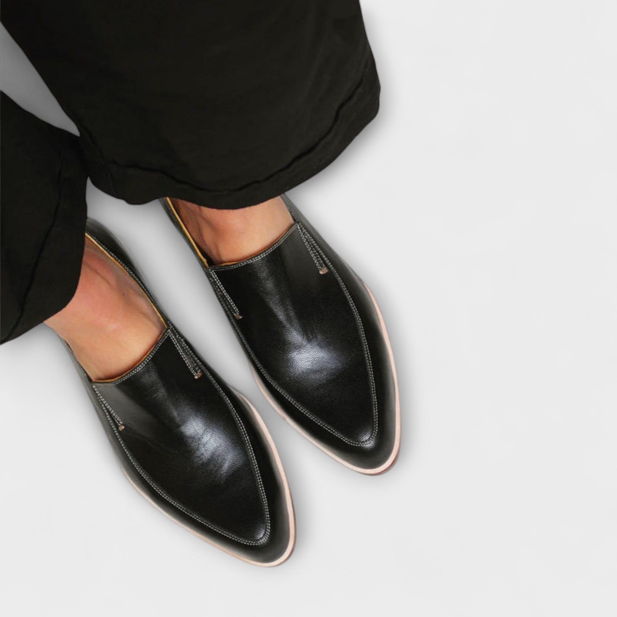 Women's Loafers – Burnished Leather Slip-On Elegant | Amelia 2
