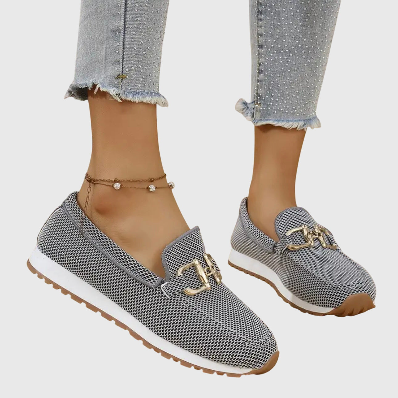 Women's Loafers – Mesh Knit Slip-On Casual | Isabella 3