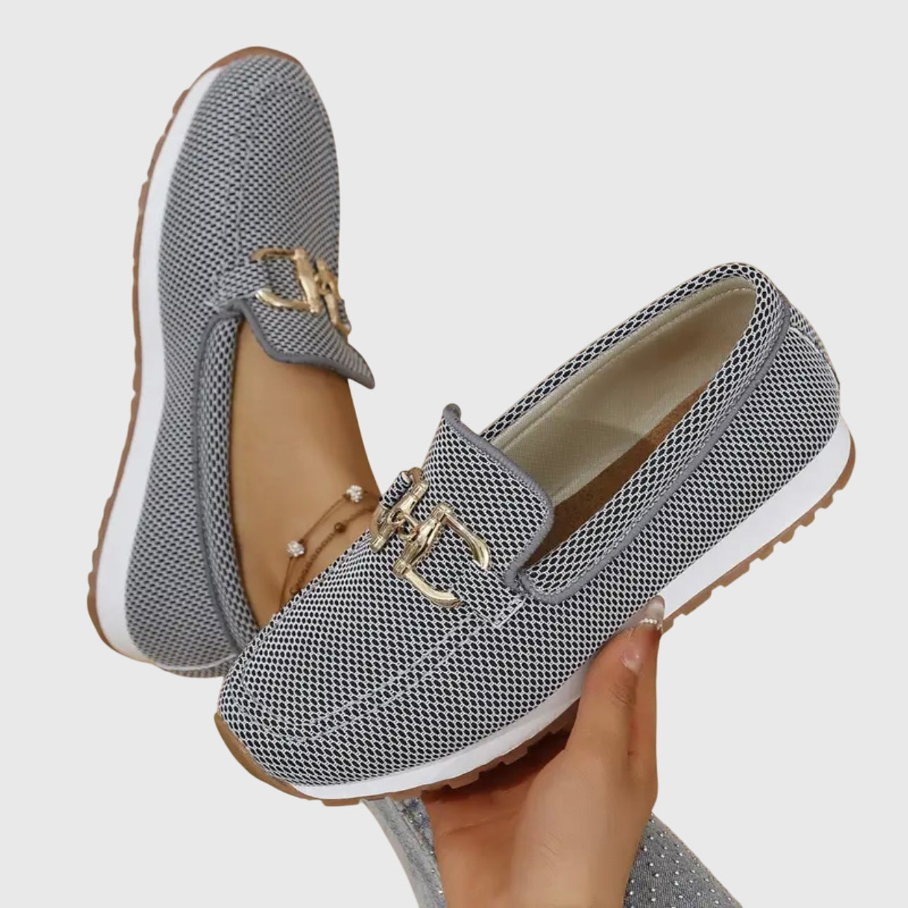 Women's Loafers – Mesh Knit Slip-On Casual | Isabella 8