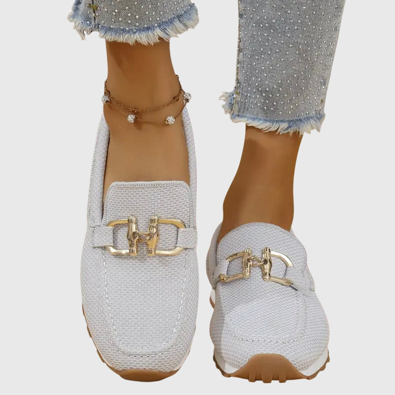 Women's Loafers – Mesh Knit Slip-On Casual | Isabella 9