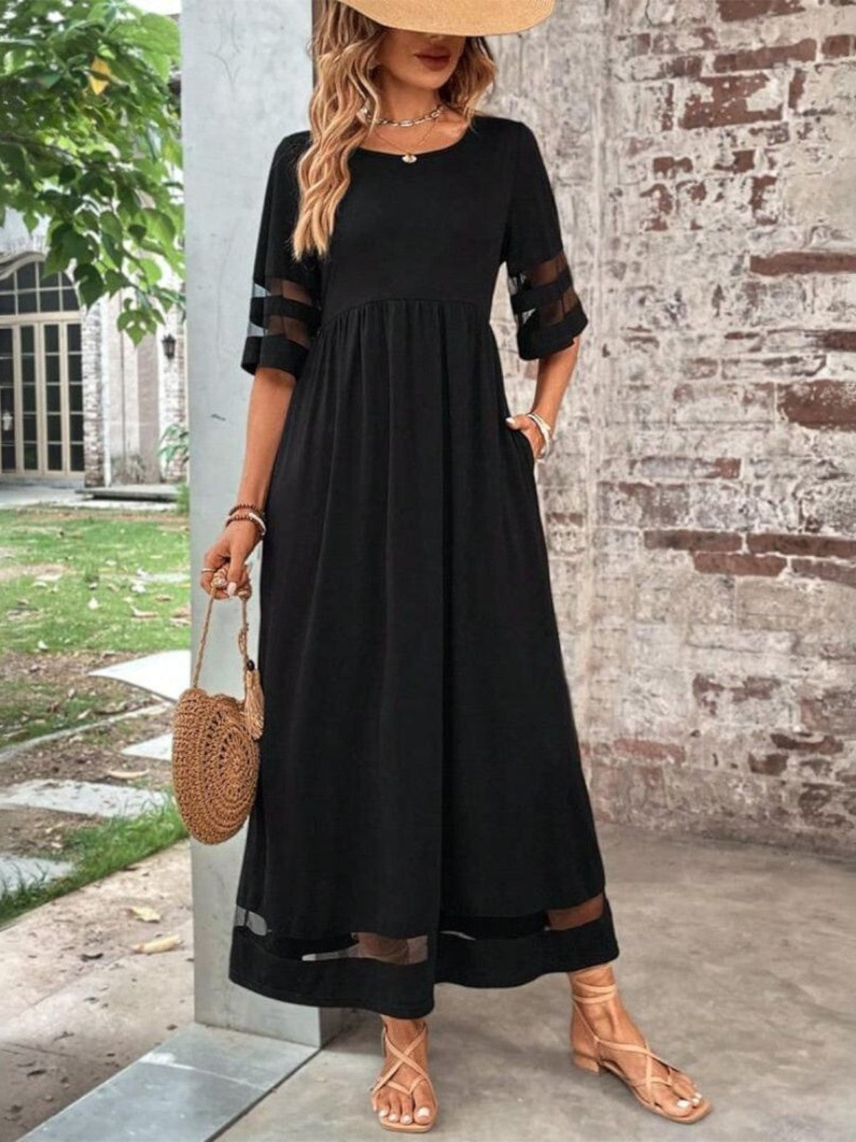 Isla | Tummy-Flattering Tailored Dress Lightweight Silhouette
