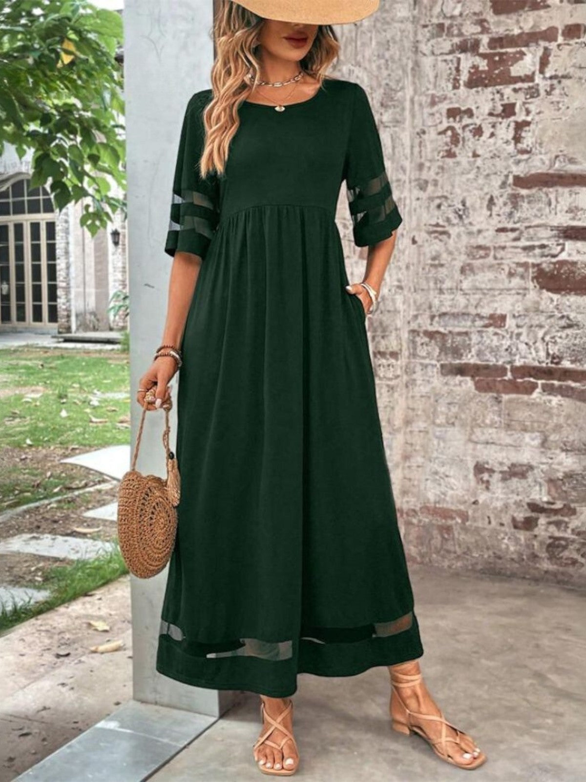 Isla | Tummy-Flattering Tailored Dress Lightweight Silhouette