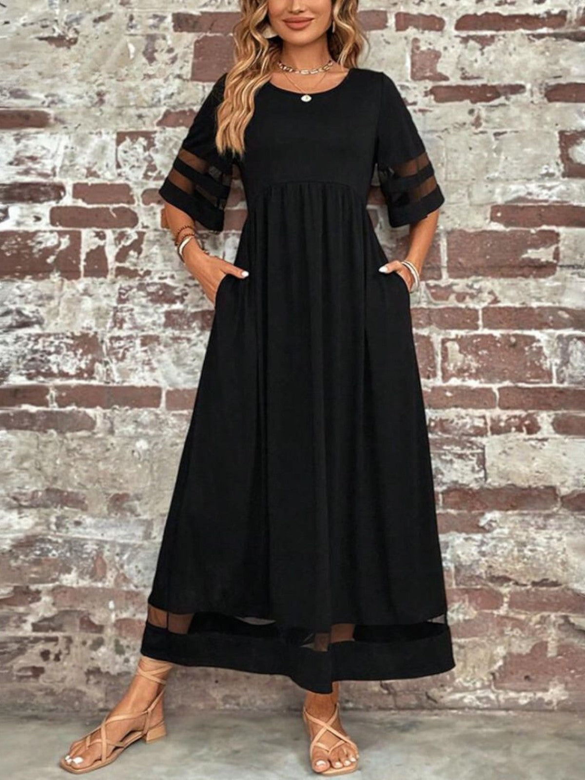Isla | Tummy-Flattering Tailored Dress Lightweight Silhouette