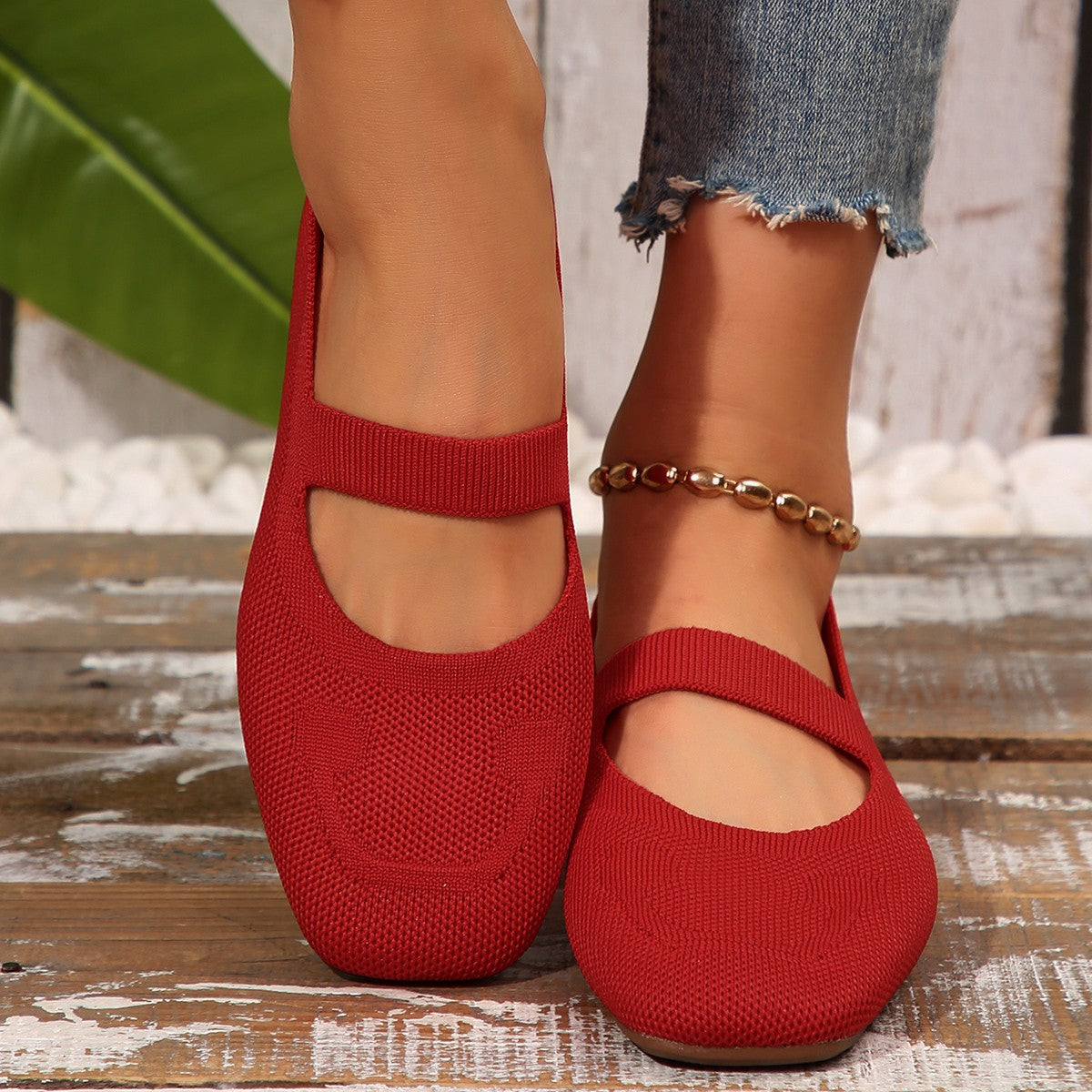 Lily | Breathable Casual Mary Jane Fit Ballerina Shoes