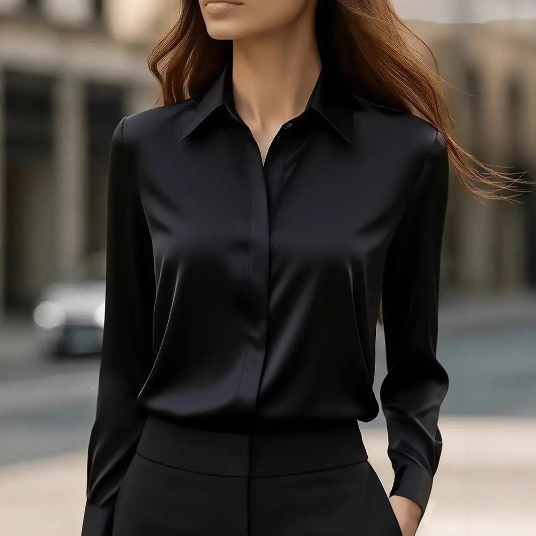 Isabella | Tailored Fit Office Blouse Elegant Silhouette