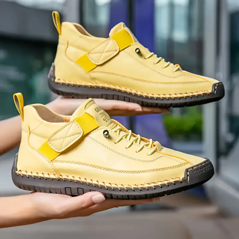 Emma | Orthopaedic Casual Wide Fit Leather Trainers