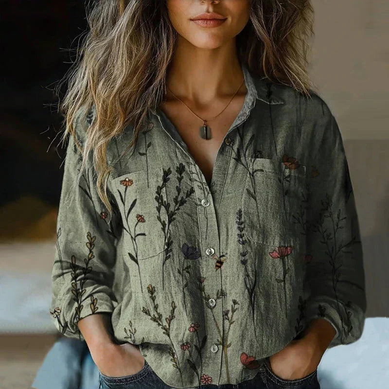 Women's Shirt – Linen Relaxed Fit Casual | Willow 2