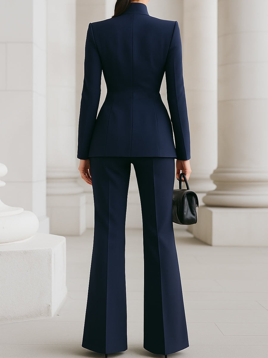 Women's Suit – Premium Crepe Tailored Fit Formal | Amelia 8