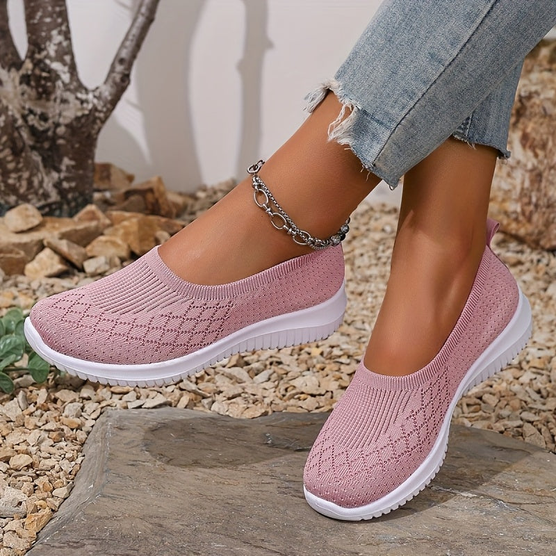 Emma | Orthopaedic Casual Slip-On Lightweight Synthetic Flats