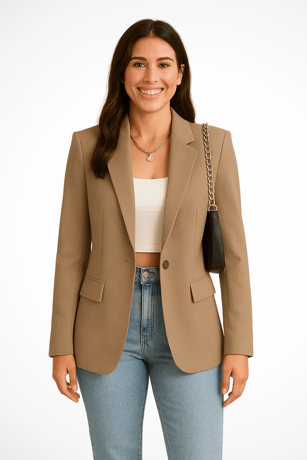 Women's Blazer – Crepe Tailored Fit Workwear | Amelia 2