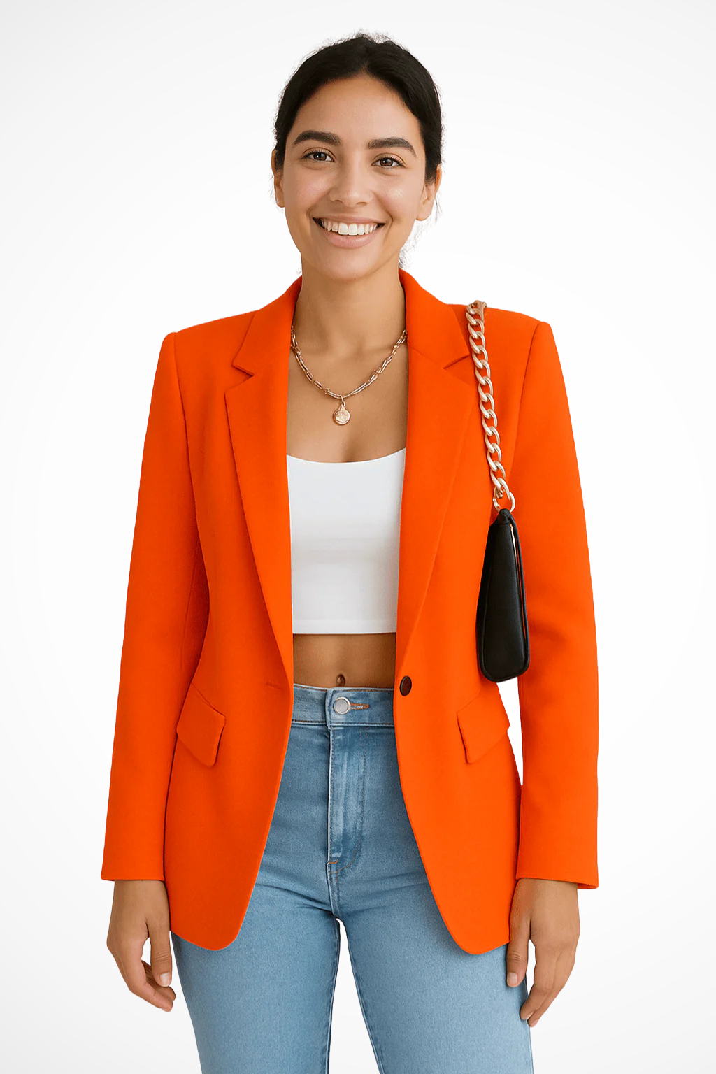 Women's Blazer – Crepe Tailored Fit Workwear | Amelia 9