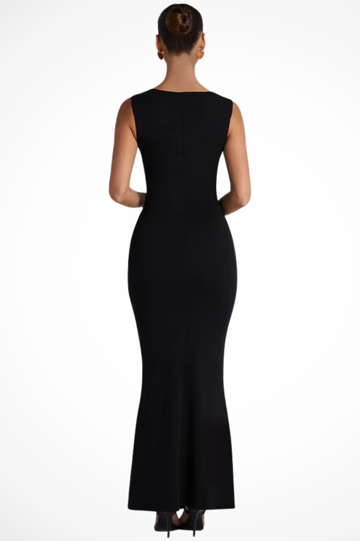 Women's Maxi Dress – Stretch-Jersey Column Fit Formal Evening | Amelia 3