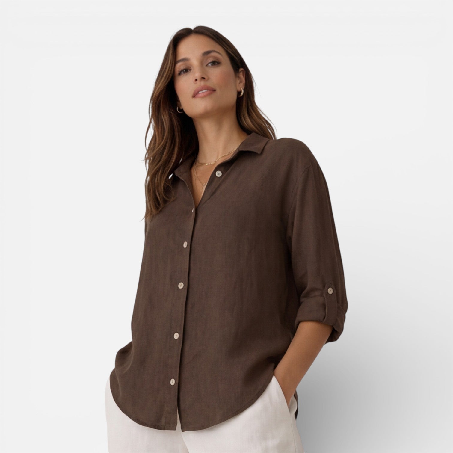 Emma | Breathable Summer Casual Relaxed Fit Shirt