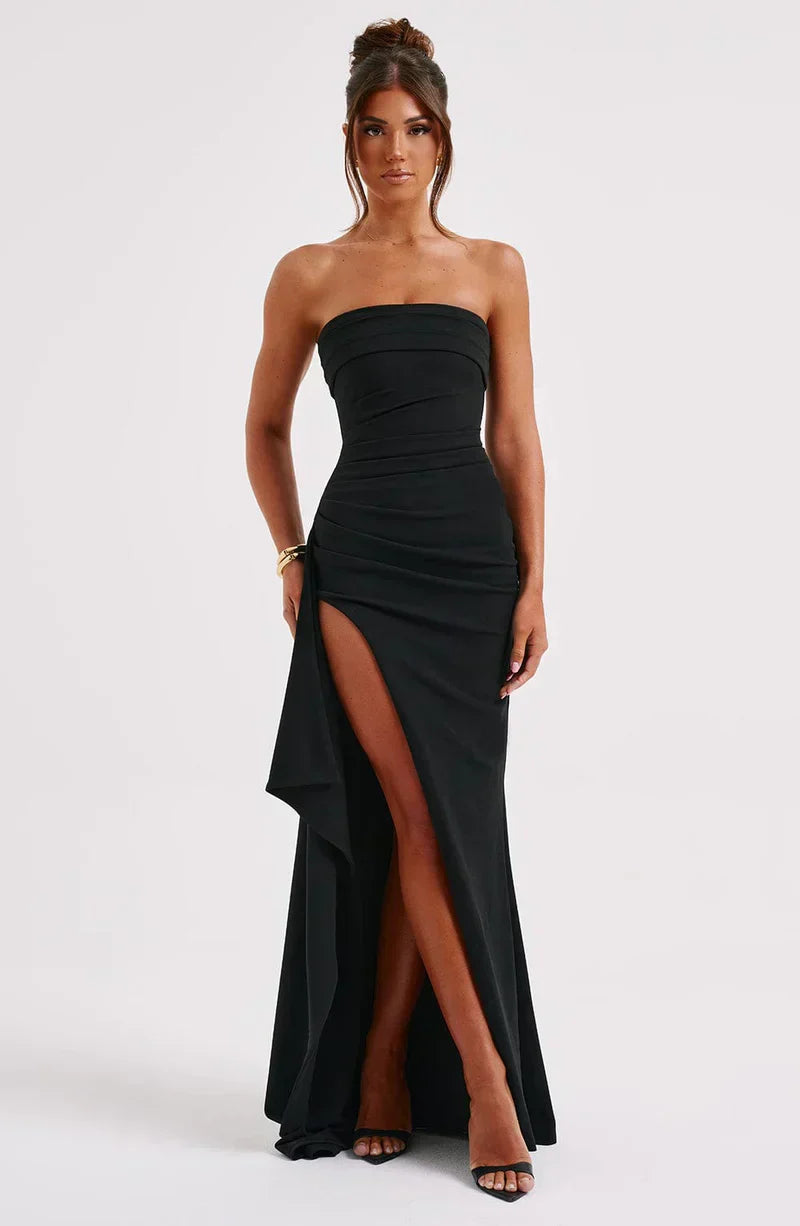 Women's Maxi Dress – Stretch-Crepe Bodycon Evening | Amelia 5