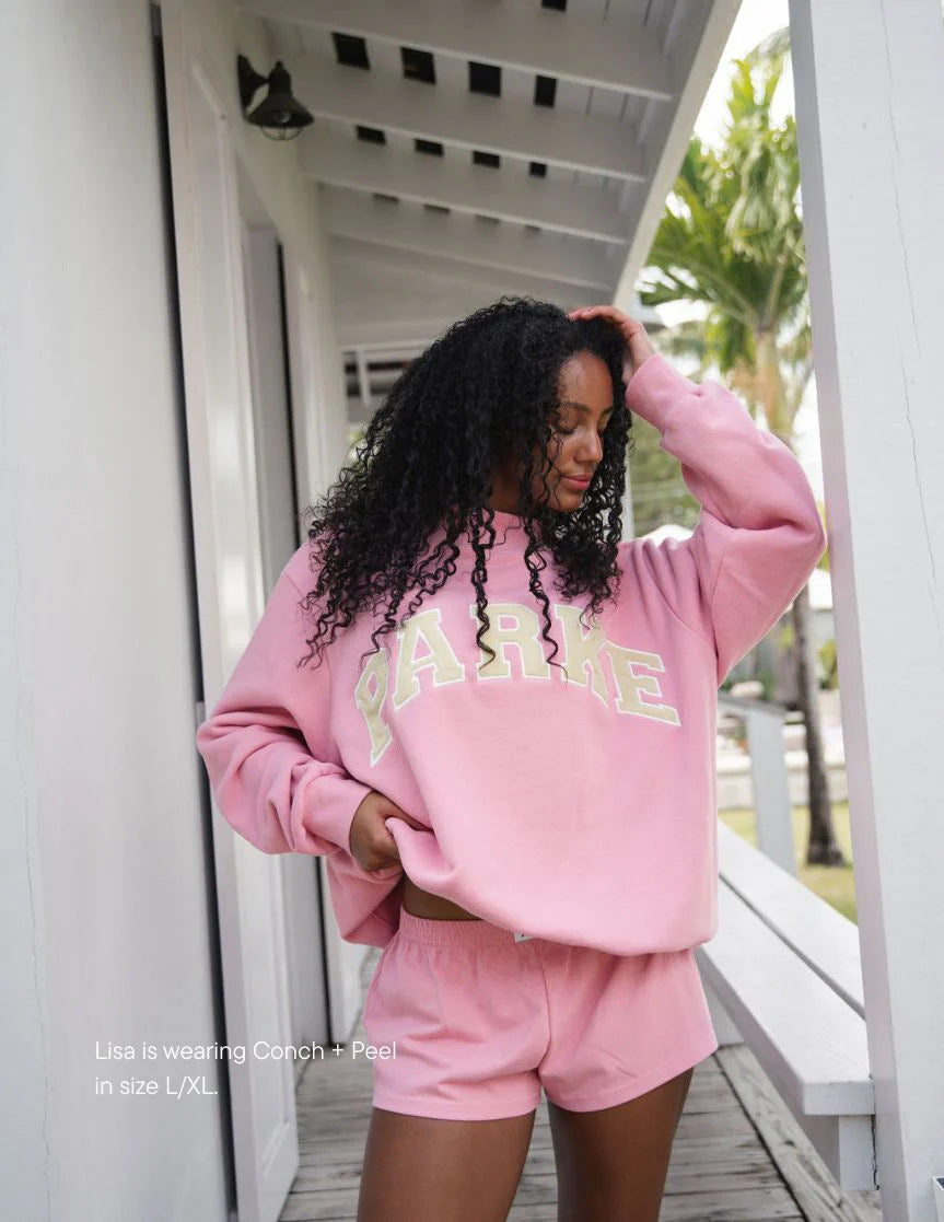 Women's Mock-Neck Casual Sweatshirt in Dusty Rose