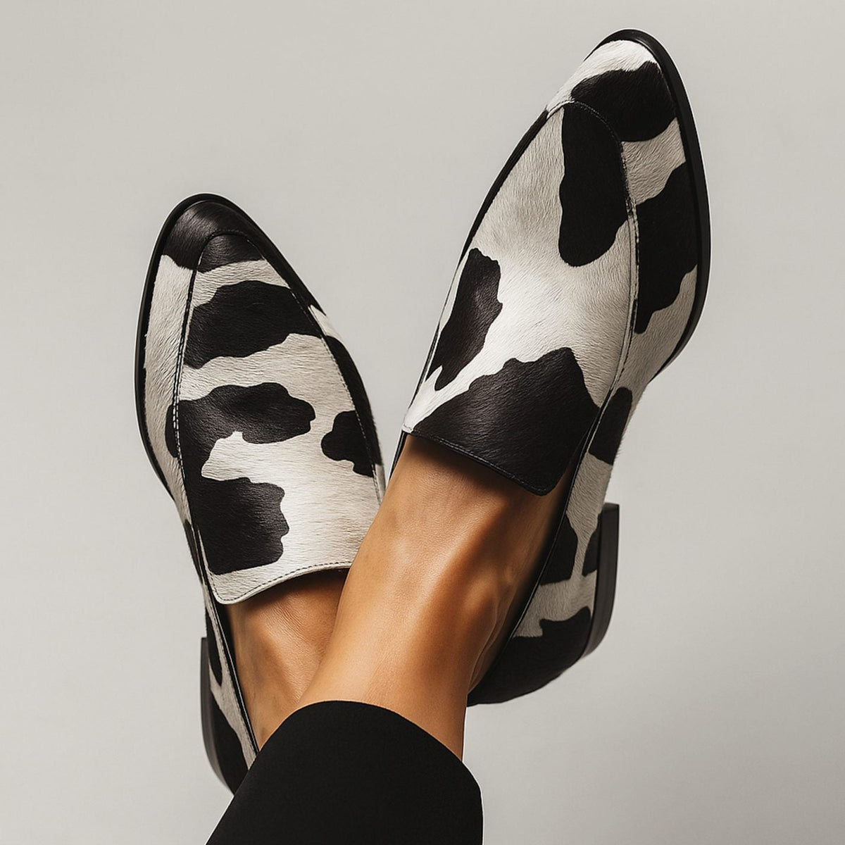 Women's Orthopaedic Slip-On Casual Loafers in Cow