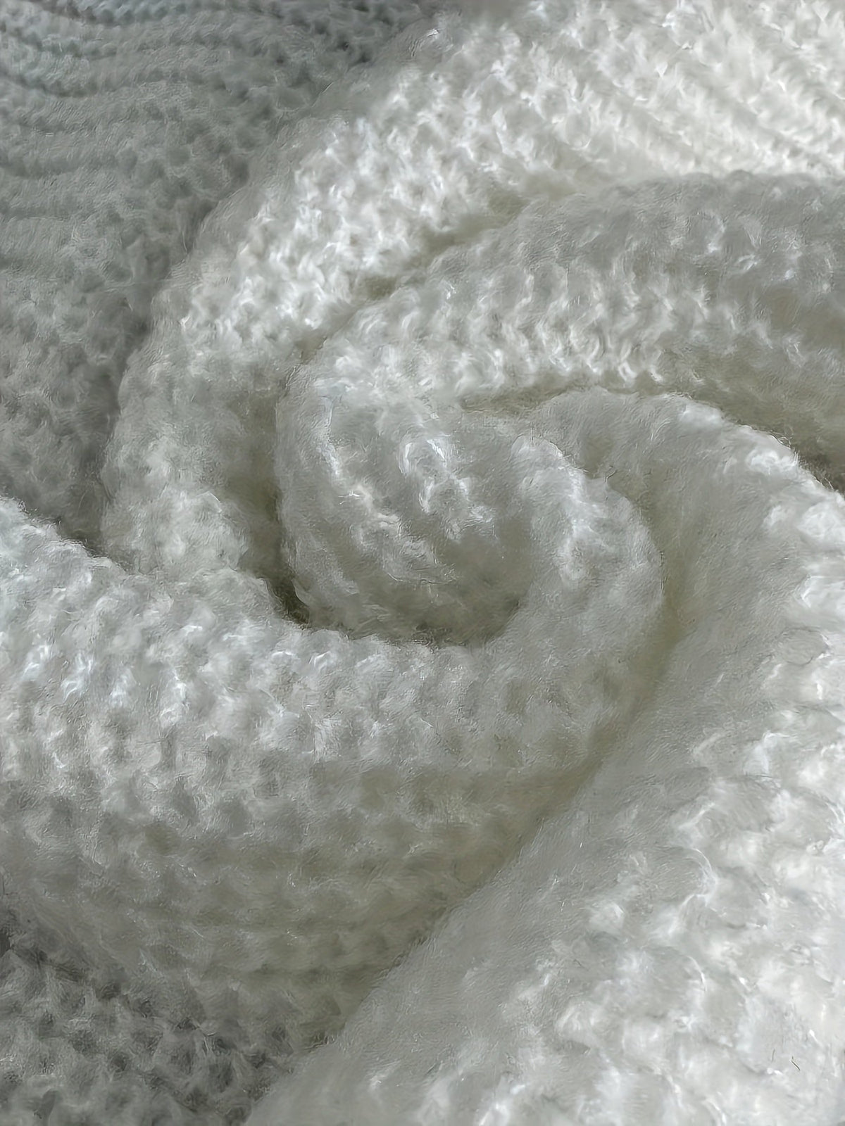 Women's Turtleneck Casual Jumper in White