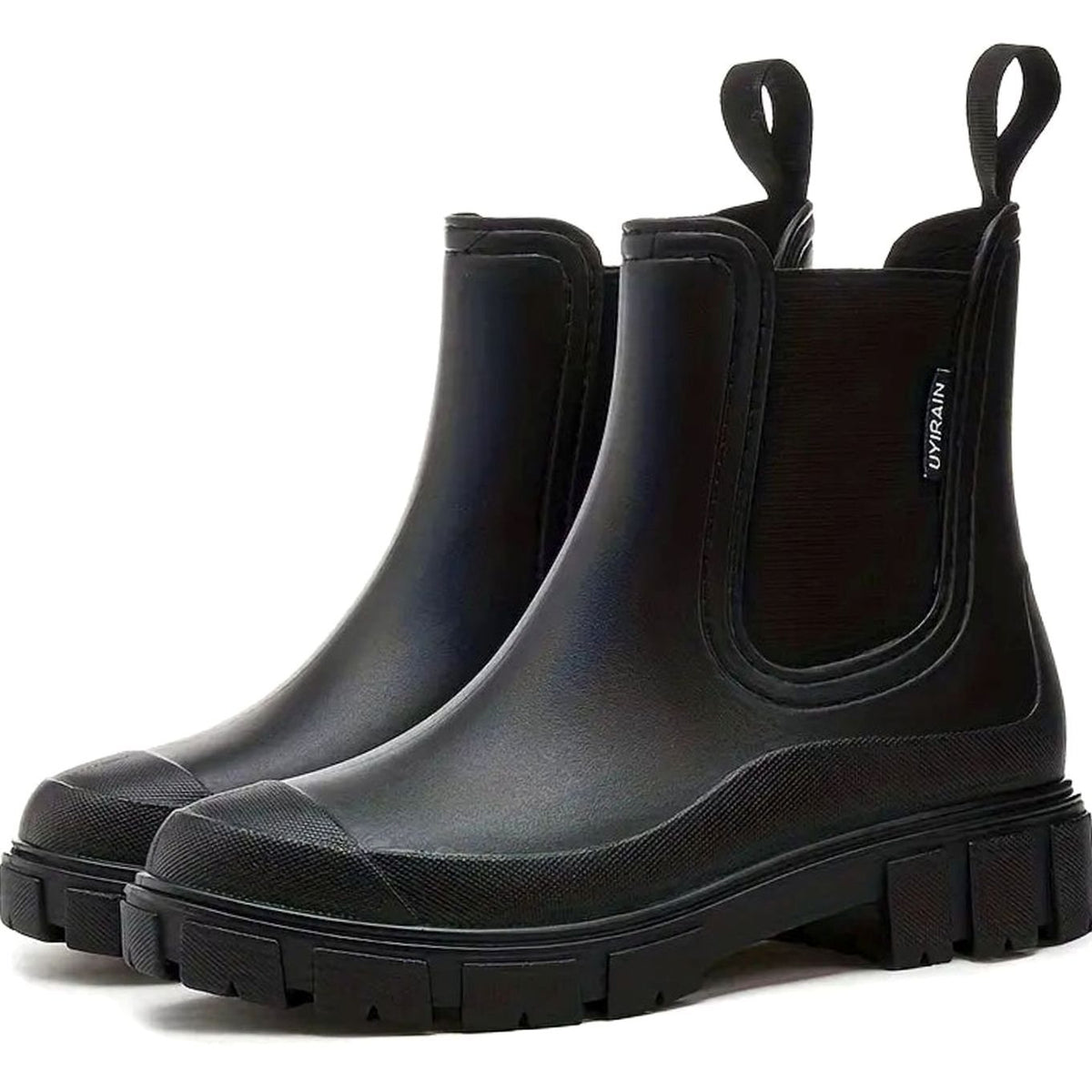 Women's Orthopaedic Chelsea Casual Ankle Boots in Black