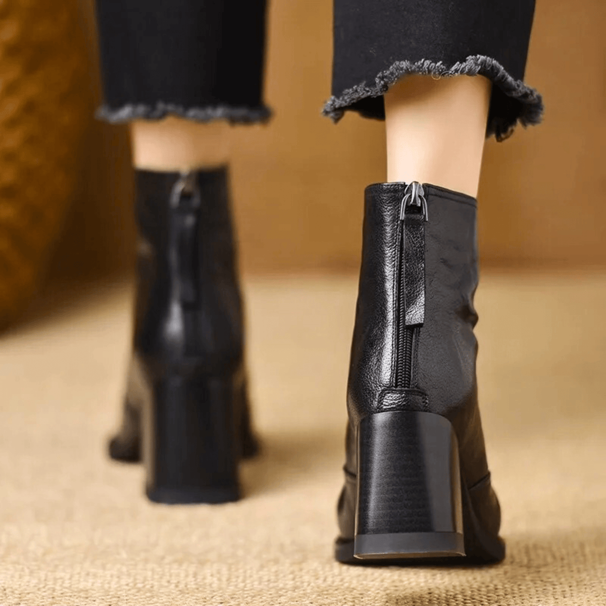 Women's Orthopaedic Back-Zip Casual Ankle Boots