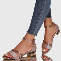 Isla | Orthopaedic Adjustable Fit Heeled Sandals Comfort