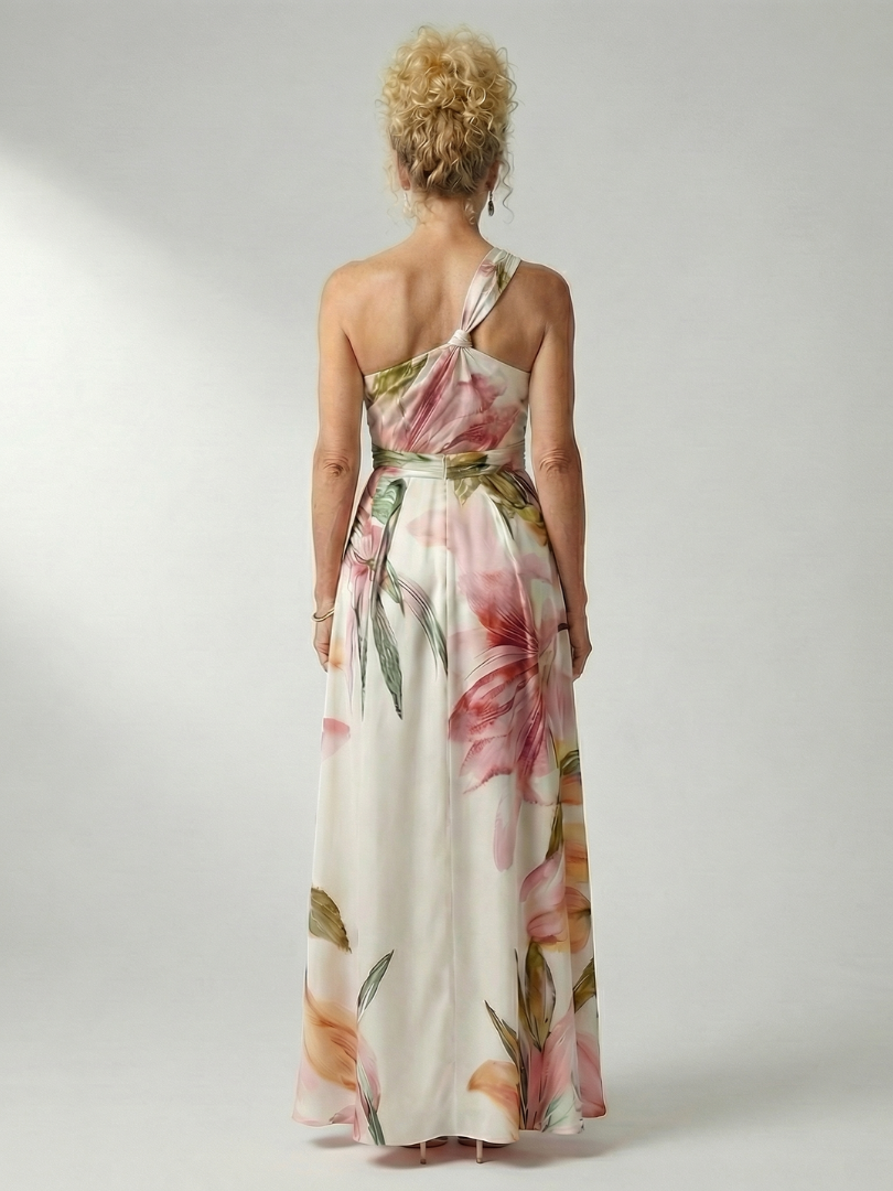 Monica | Sleeveless Halter Summer Dress Relaxed Fit Maxi