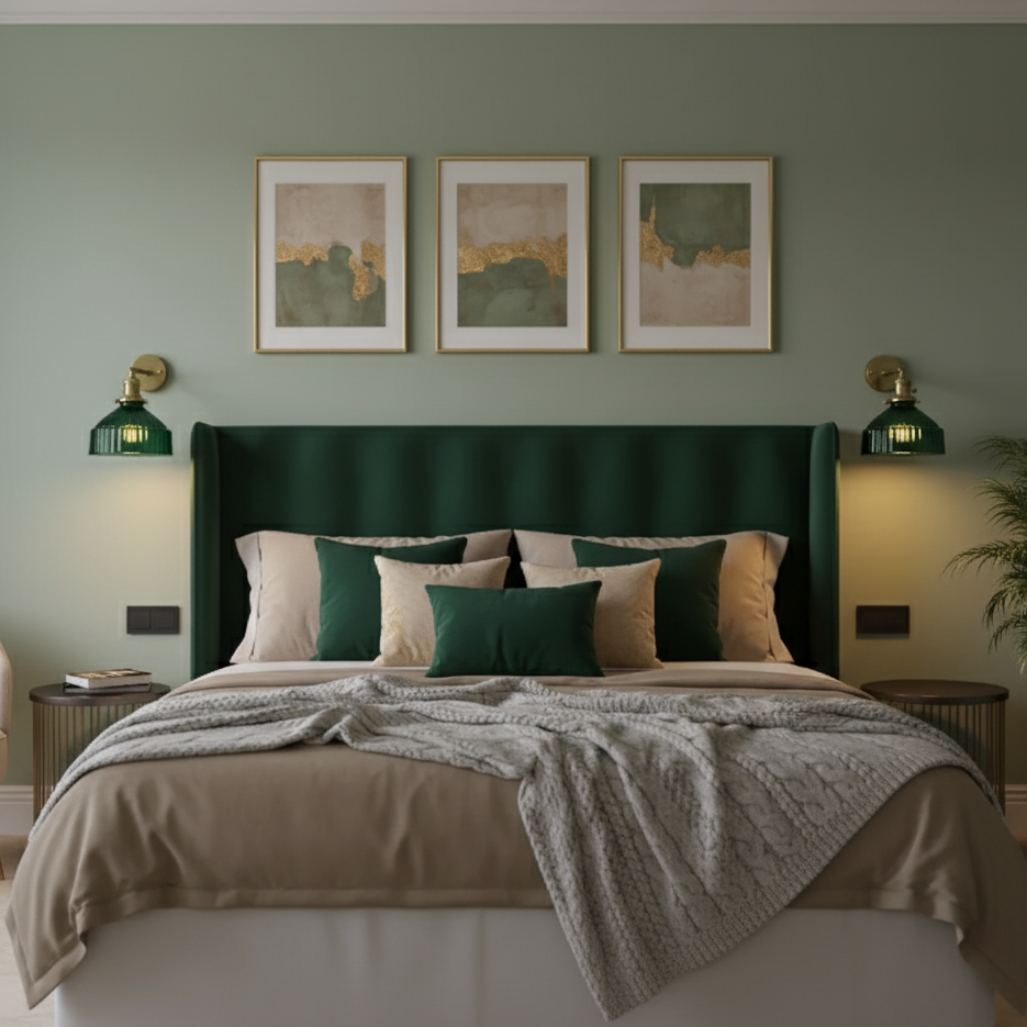 Archi | Applique Murale Laiton Verre Cannelé Design Rétro