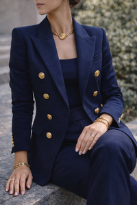 Lily | Double Breasted Tailored Smart Fit Structured Blazer