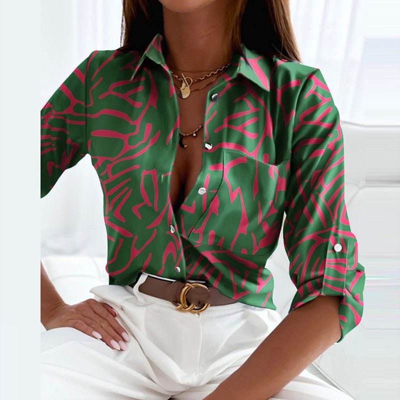 Emma | Classic Collared Tailored Fit Shirt for Work and Casual