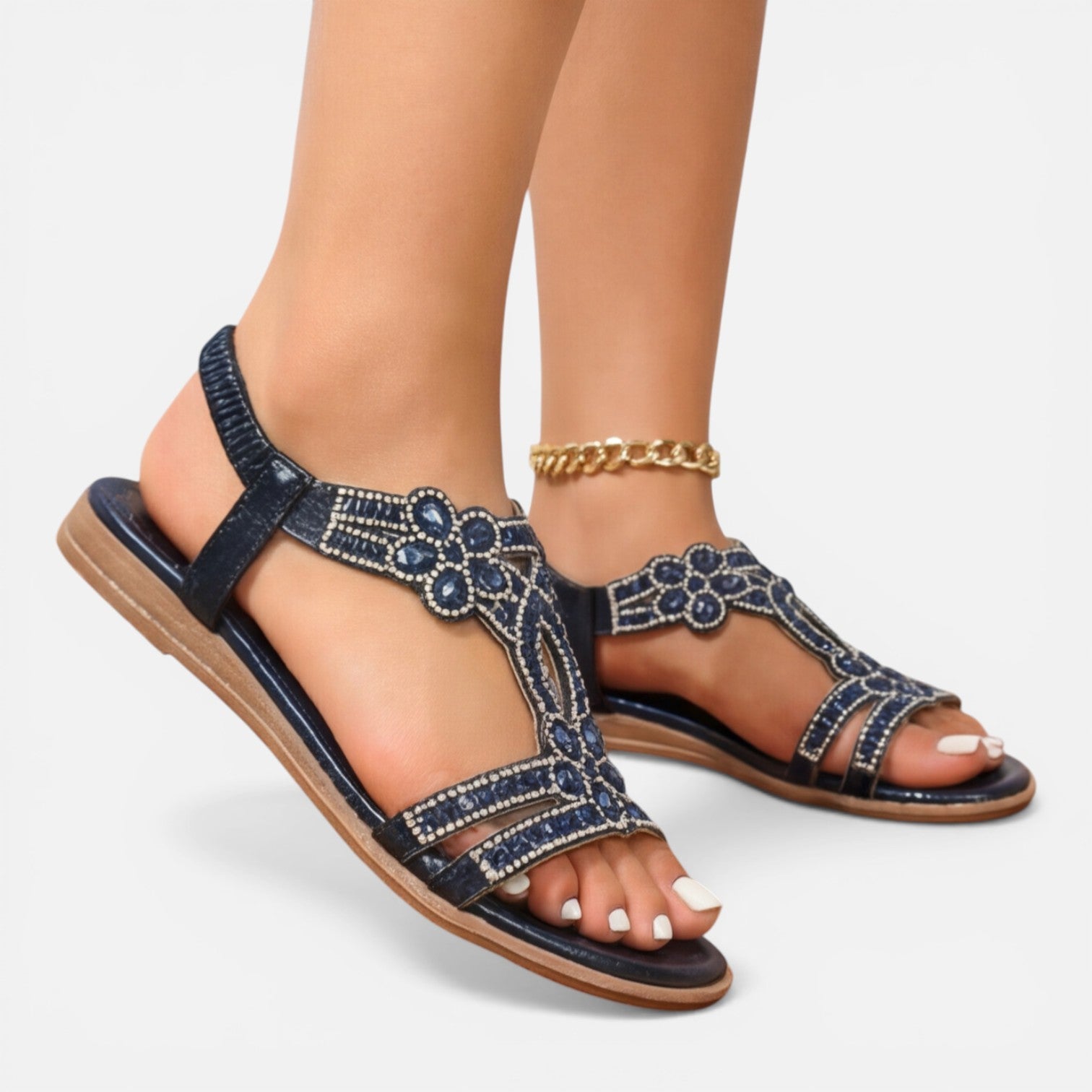 Sophie | Orthopaedic Comfort Wedge Sandals Supportive Silhouette