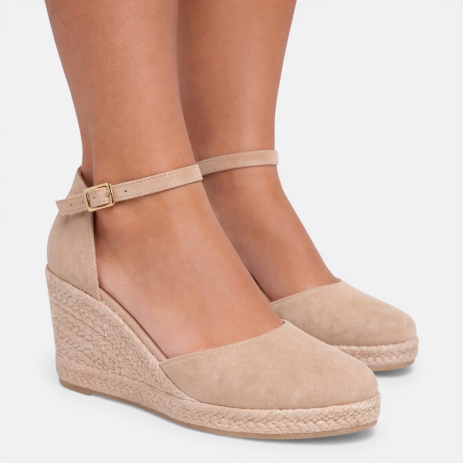 Sophie | Wedge Sandals Summer Casual Closed Toe Ankle Strap