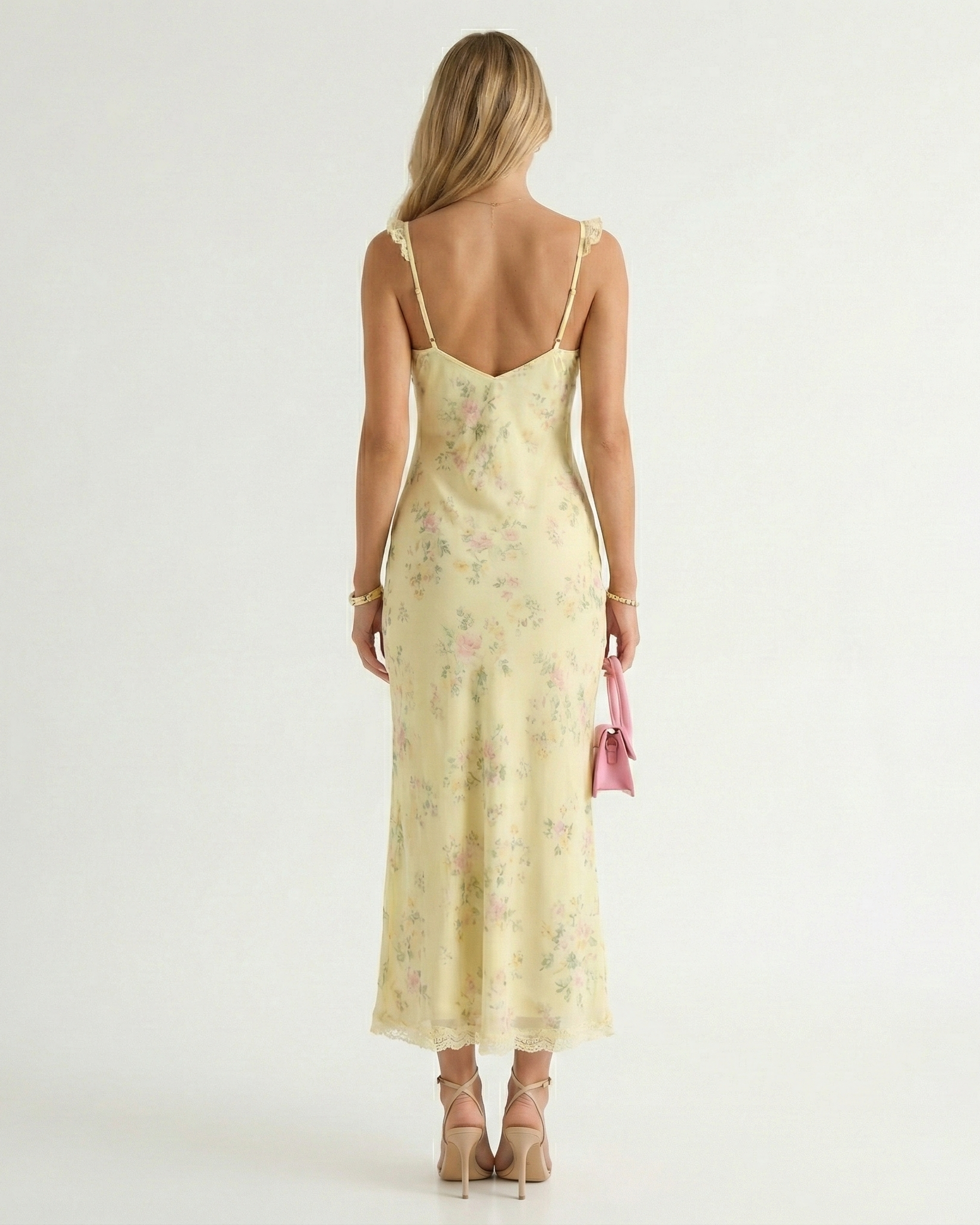 Lily | Backless Summer Sheath Dress Slim Fit Midi