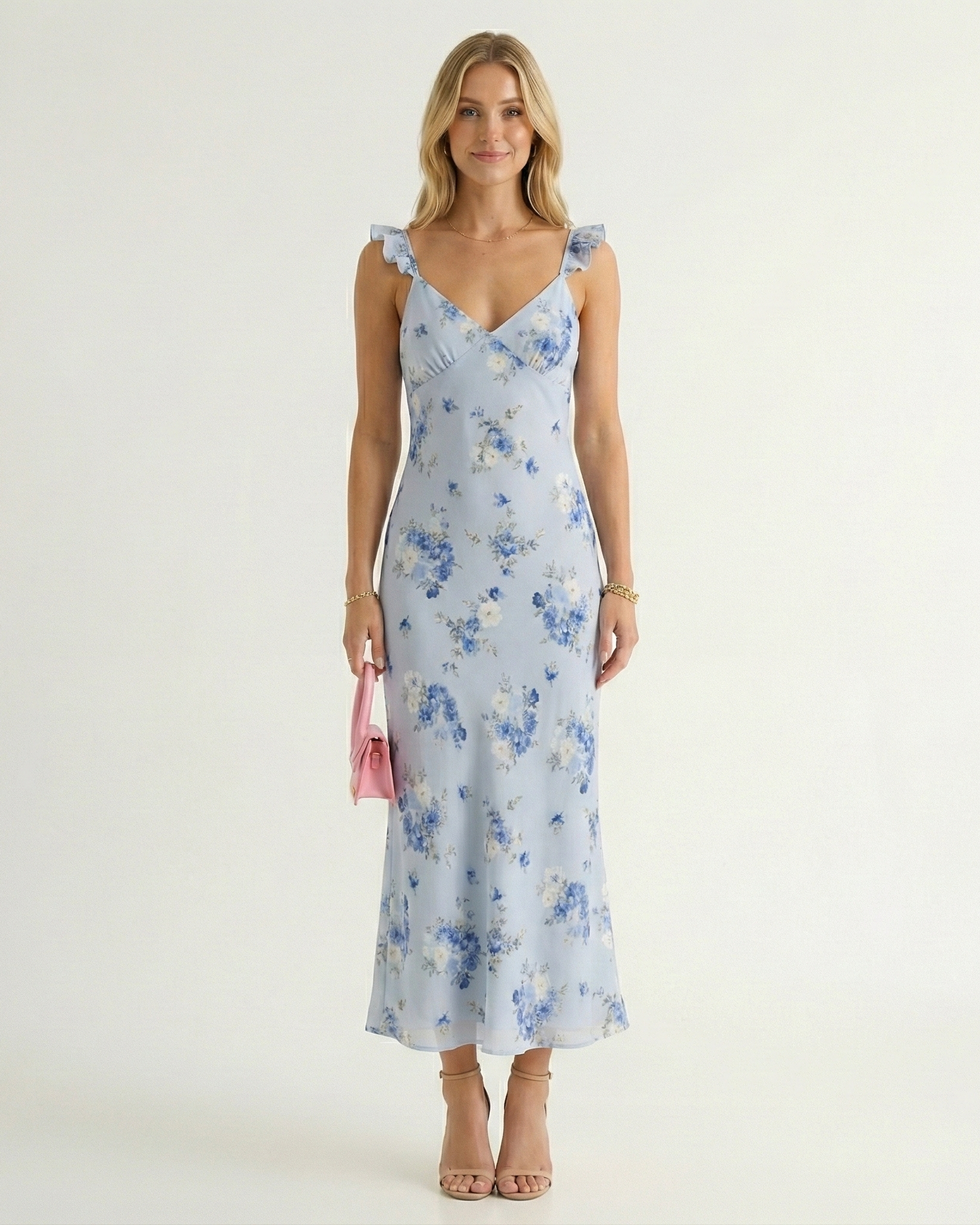 Lily | Backless Summer Sheath Dress Slim Fit Midi