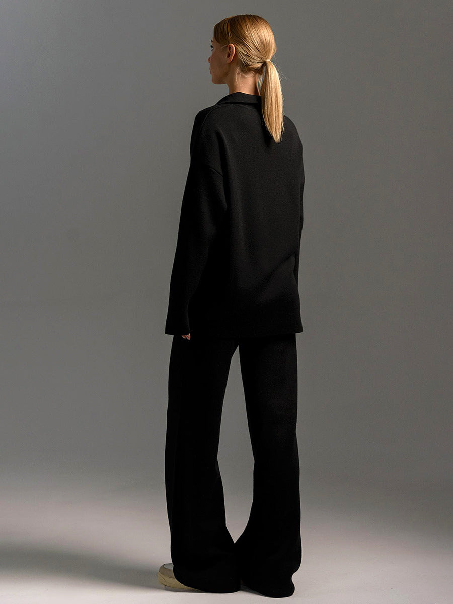 Sophie | Collared Casual Lounge Set Relaxed Fit Two Piece