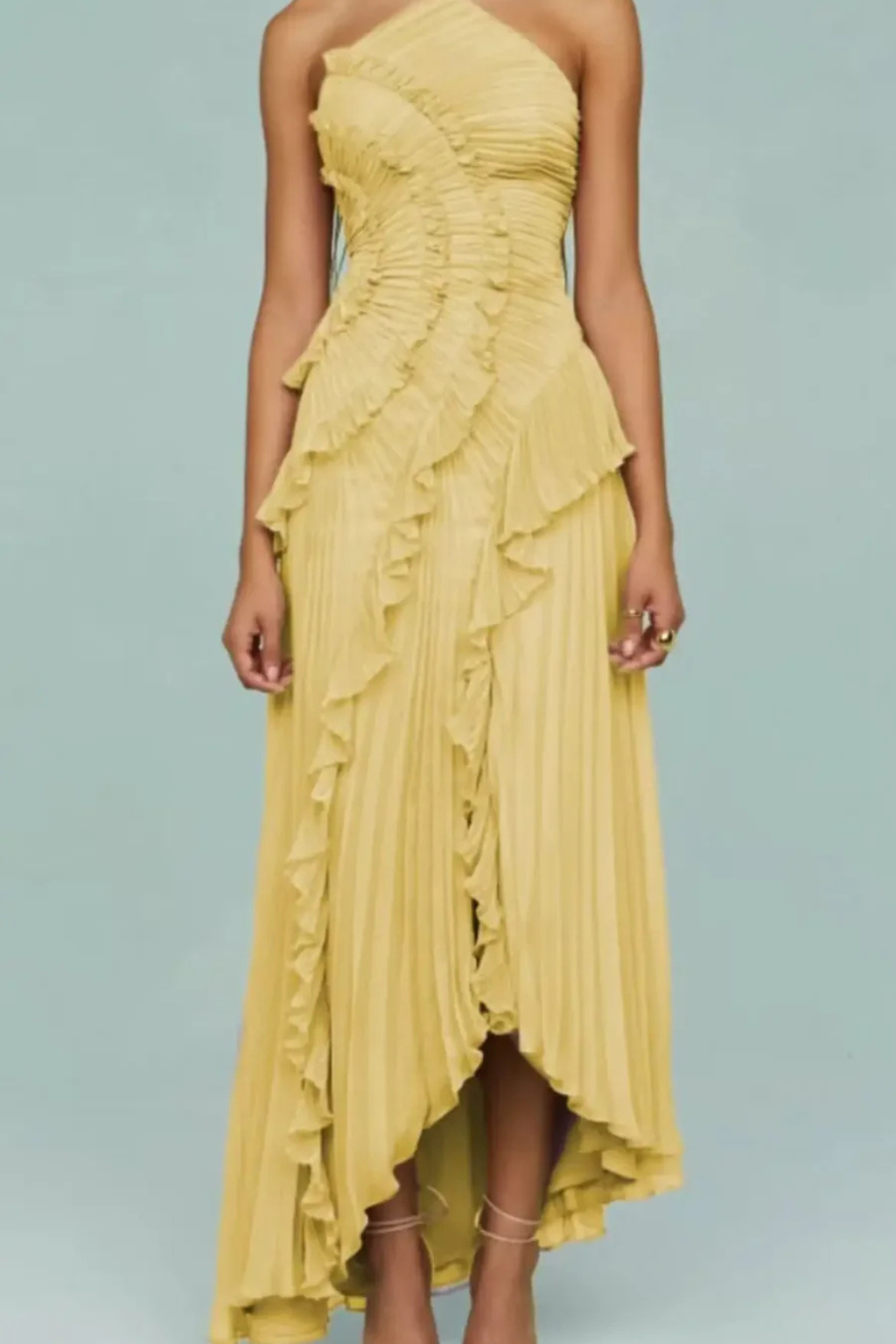 Women's Maxi Dress – Chiffon Halter Neck Formal Evening | Imogen 7