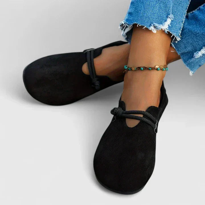 Women's Loafers – Suede Wide Toe Box Casual | Emily 3