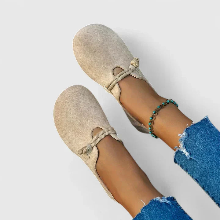 Women's Loafers – Suede Wide Toe Box Casual | Emily 4