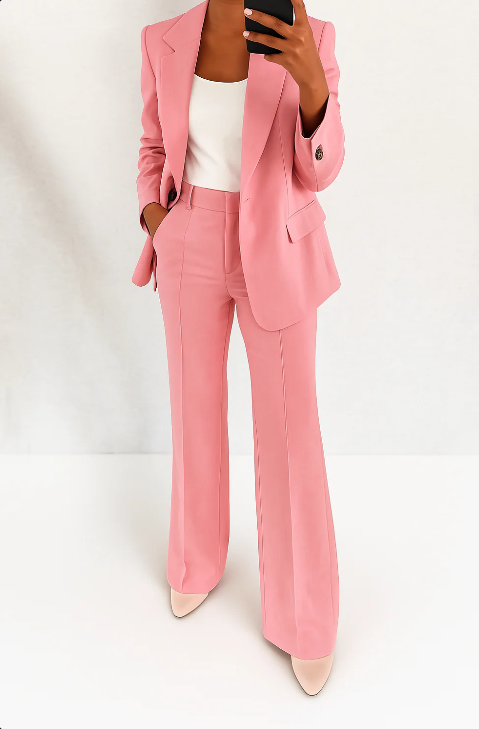 Women's Trouser Suit – Crepe Tailored Professional | Amelia 5