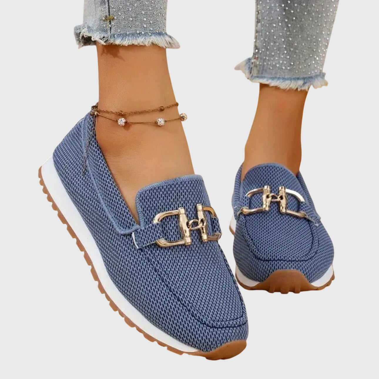 Women's Loafers – Mesh Knit Slip-On Casual | Isabella 2