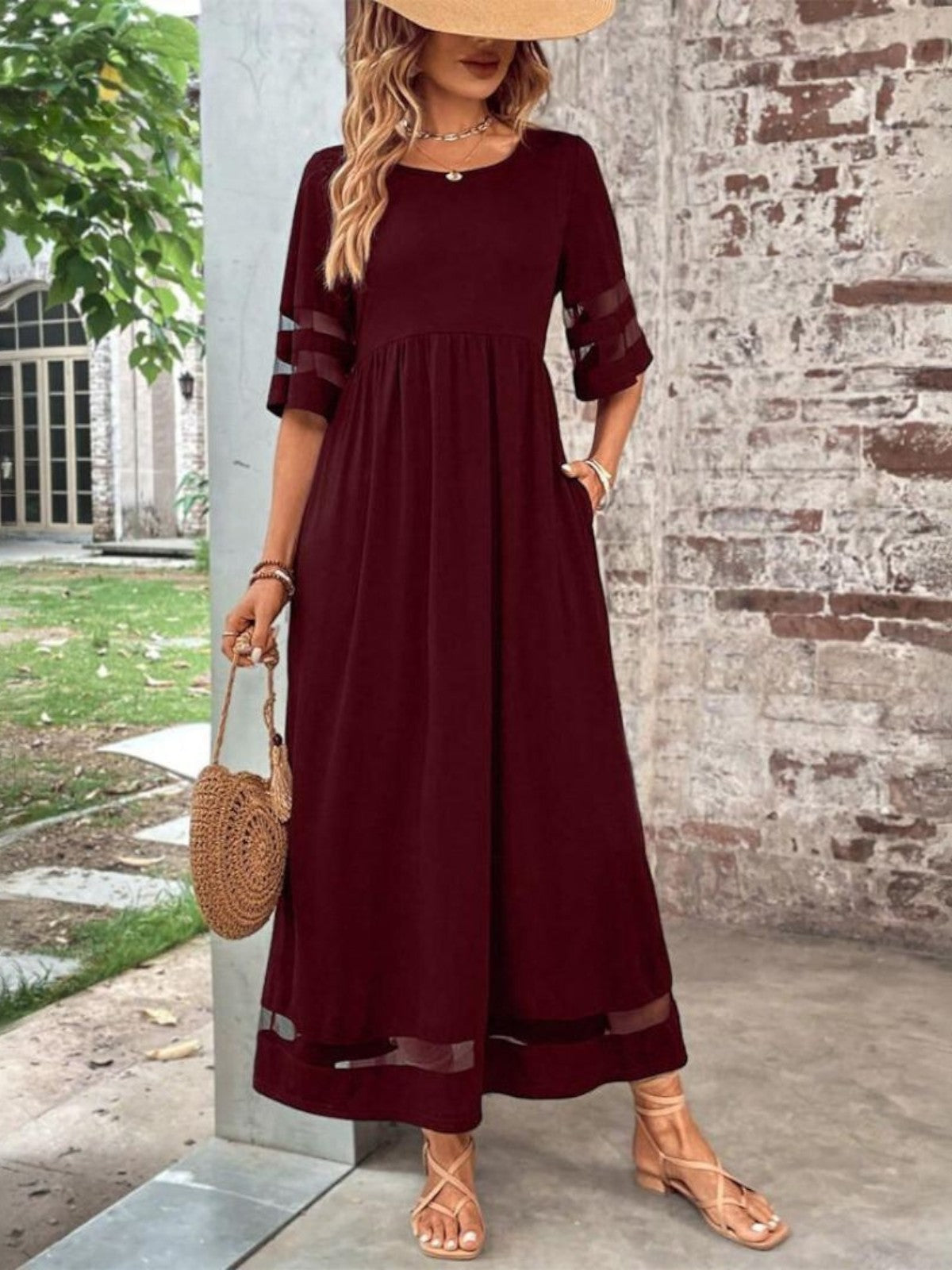 Isla | Tummy-Flattering Tailored Dress Lightweight Silhouette
