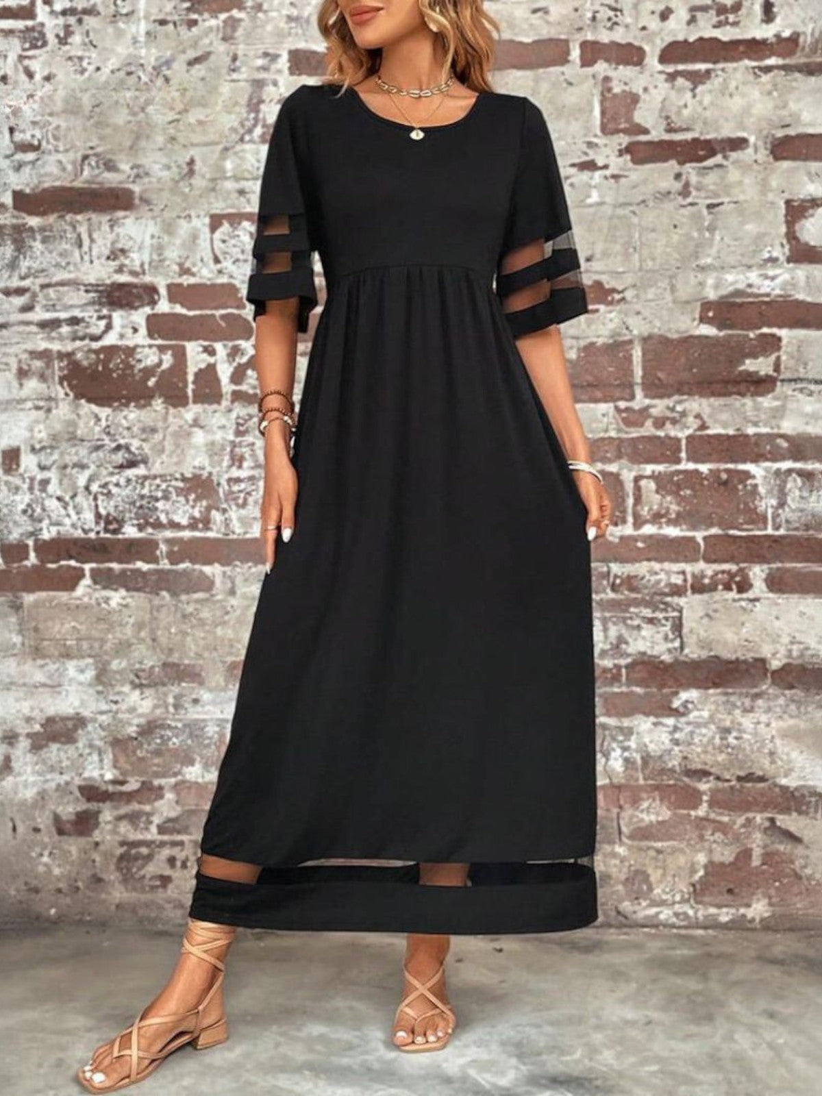 Isla | Tummy-Flattering Tailored Dress Lightweight Silhouette