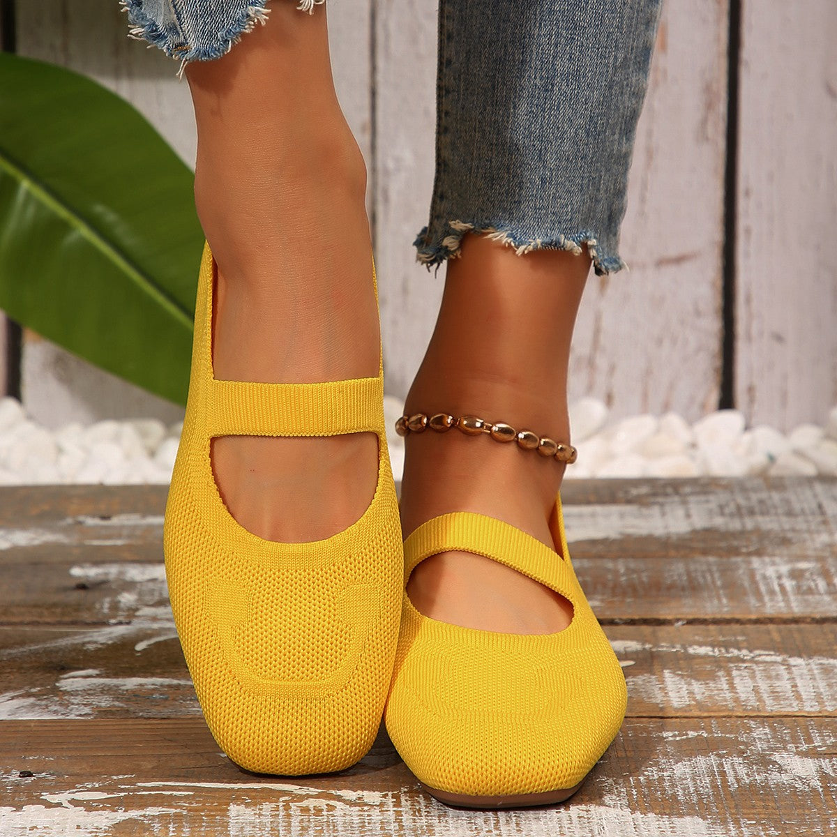Lily | Breathable Casual Mary Jane Fit Ballerina Shoes